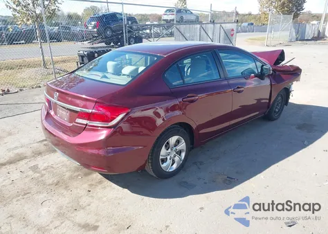 2013 Honda Civic Lx from USA, damaged, VIN 2HGFB2F50DH586298